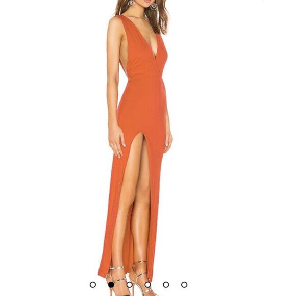 NEW Superdown Erika Jersey Stretch Maxi Dress - Picture 1 of 11